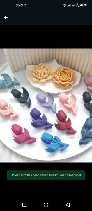 tulip 🌷delicate hair catcher