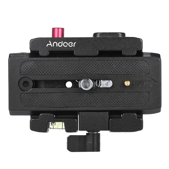 Andoer%20Video%20Camera%20Tripod%20Quick%20Release%20Clamp%20Adapter%20with%20Quick%20Release%20Plate%20for%20Manfrotto%20501%20500AH%20701HDV%20503HDV%20Q5%20Head%20-%20Image%206
