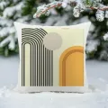 Geometric Scandinavian Pillowcase Printed Square Sofa Living Room Pillow Case Chair Pillow Covers Bedroom Home Decor. 