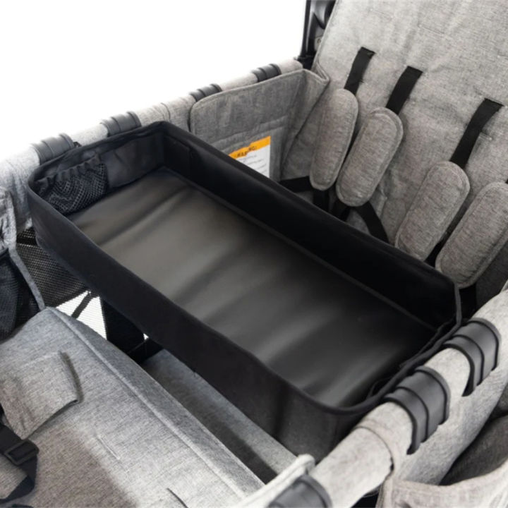Double%20Sided%20Stroller%20Tray%20for%20Snacks%20&%20Activities%20Featuring%20Faux%20Leather%20Side%20for%20Eating,%20Polyester%20Side%20for%20Activities%20-%20Image%203