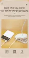LED Eye Protection Desk Lamp USB Power Supply, Clip Model Eye Protection Night Light Desktop Study Bedroom Bedside Table Lamp. 