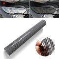 Car Headlight Sticker Perforated Vinyl Wrap Waterproof Anti-scratch Sticker with Adhesive Diy Protective Film Auto Accessories. 