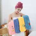 Women Soft Microfiber Towels Shower Cap Towel Bath Hats for Women Dry Hair Cap Quick Drying Soft for Lady Turban Head Girl Towel-Multicoler.