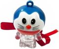 Express Deals Hub:Mini Portable Doraemon Shaped Multicolored Flashlights with Key Ring Cute Keychains Accessories Keyring Key Purse Backpack Car Charms for Kids Gifts.. 