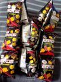 Original Eatos Krunchy Khaba Snacks (Pack Of 12 Pieces) | Masaledar Ketchup Flavour | Premium Quality Crispy Snack | Affordable Price. 
