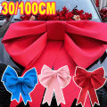2025 New DIY Big Bow Tie Backdrop Eva Eco-friendly Material Package Wedding Party Holiday Party New Year Bow Tie Car Decoration.