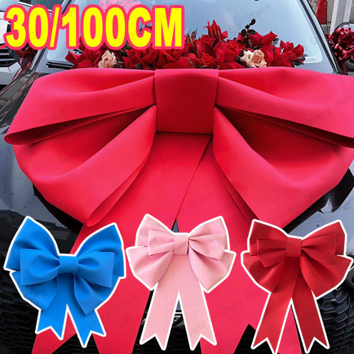 2025 New DIY Big Bow Tie Backdrop Eva Eco-friendly Material Package Wedding Party Holiday Party New Year Bow Tie Car Decoration