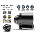 1080P HD X5 Mini WiFi Camera Included Sound Detector for Home Office 140 Degrees Micro Baby Monitor. 