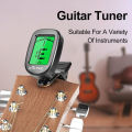 JUSTPRO Guitar Tuner for All Instruments Clip on Electronic Tuner for Guitar Bass Ukulele Violin Mandolin Banjo.