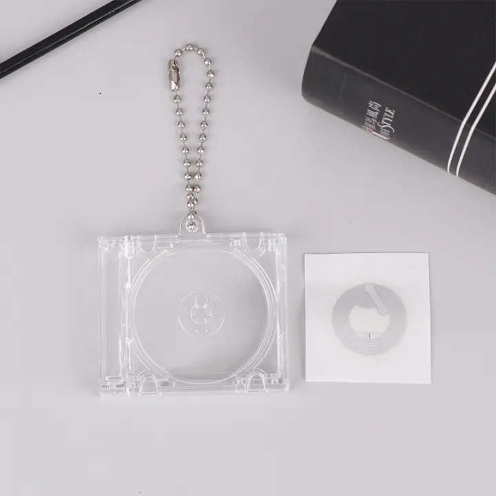 DIY%20Mini%20CD%20Case%20Key%20Chain%201%20PCS%20Blank%20Album%20Backpack%20Hanging%20Decor%20Keychain%20Pendant%20-%20Image%204