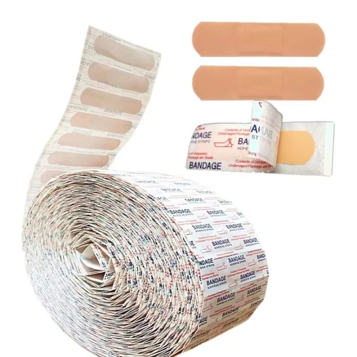 10/20/30/40/50Pcs  PE Band Aid Waterproof Breathable Wound Plaster First Aid Strips Dressing Patch Adhesive Bandages Woundplast