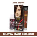 Olivia Dark Brown Hair Colour. 