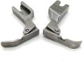 Industrial Sewing Machine Cording & Zipper Presser Foot Set – Left & Right Compatible with Lockstitch Machines. 