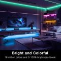 Tuya Wifi 5V USB LED Strip Lights 5050 RGBCCT Led Light Flexible Lamp Tape APP Control Room Party TV Desk Bedroom for . 
