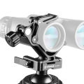 FANAUE Binocular Tripod Adapter 1/4-20 Converter Mount Bracket Aluminium Alloy Quick Release Arca Swiss Base for Bino-. 