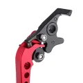 Universal For YAMAHA Honda Suzuki CNC Motorcycle Adjustable Brake Clutch Levers Motorbike Brake Lever Handle Bar Motor Grips. 
