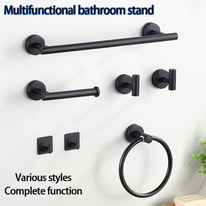 304 Stainless Steel Heavy Duty Towel Rack, Bath Towel Rod, Towel Ring,Toilet Paper Holder,Adhesive Hook,Bathrobe Hook,Wall Mount