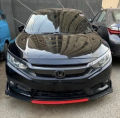 Front Bumper Universal Lip Splitter For All Car's 4 pieces In plastic||Front Bumper Extension||Body kit. 
