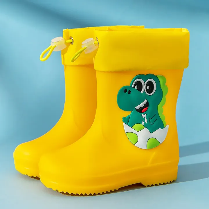 Kids%20Girl%20Boy%20Rain%20Boots%20Waterproof%20Toddler%20Rainboots%20Children's%20Shoes%20Rubber%20Boots%20Kids%20Baby%20Cartoon%20Dinosaur%20Water%20Shoes%20Boots%20-%20Image%202
