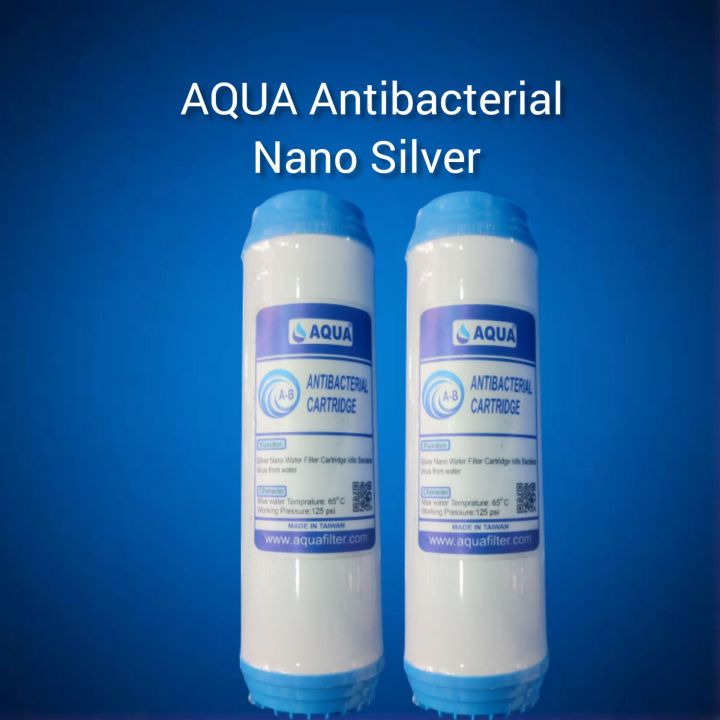 Antibacterial water filter GAC 2 pcs