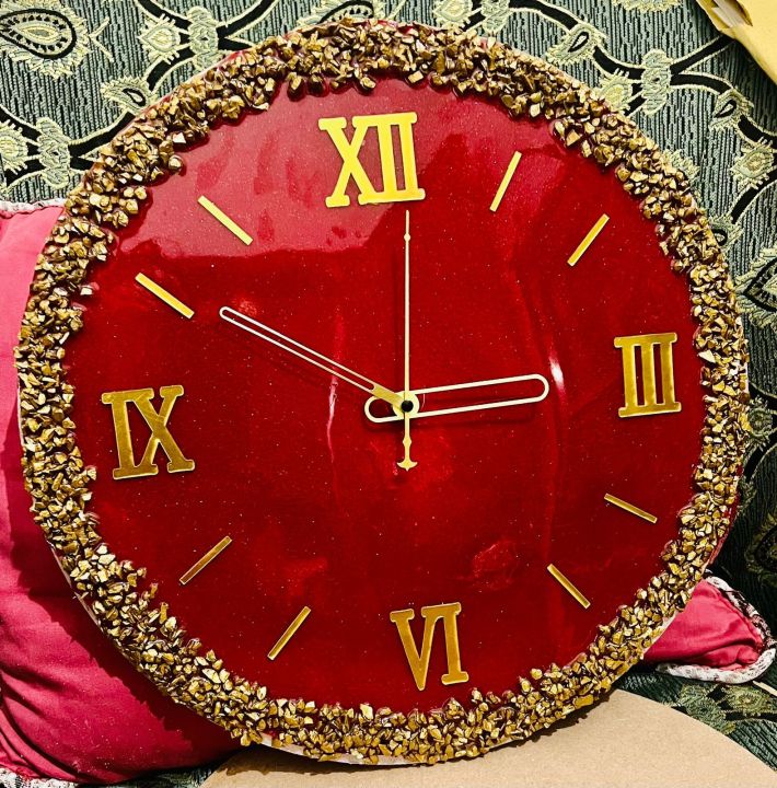 Clock Resin Art