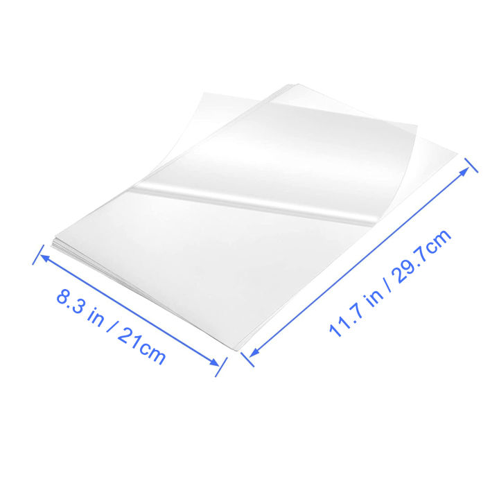 20%20Sheets%20A4%20Printable%20Vinyl%20Sticker%20Paper%20Transparent%20and%20not%20waterproof%208.3%20x%2011.7%20Inch%20Dries%20Quickly%20Vivid%20Colors%20For%20Inkjet%20-%20Image%202