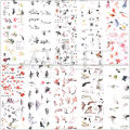 10pcs Nail Foils Chinese Character Crane Bamboo Gold Fish Flower Chinese Style Slider Sticker Gel Polish Nail Decoration BEDXK12. 