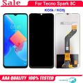 Tecno Spark 8C Display Tecno KG5k KG5j KG5n Display Touch Screen Digiziter Assembly For Tecno Spark 8 PLus 8T KG7 KG6 Display LCD Replacement. 