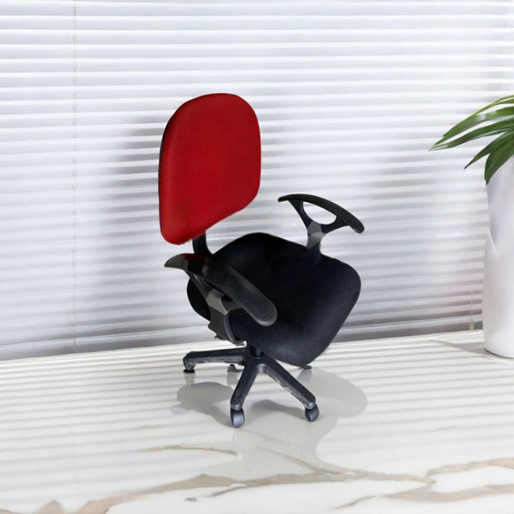 Office Chair Red & Blue (Fcbfc 10) - Chair