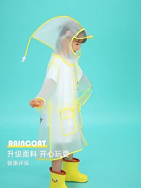 Special Raincoats for School Students Boys And Girls Waterproof Outdoor Rain Jackets Protective Coats