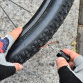 Bike Tubeless Tire Repair Kit Slug Plug Stopper Rubber Bacon Strips and Insertion Tool For Fixing Puncture Flat Road MTB Bicycle. 
