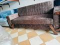 Luxury 3 seater sofa combed turkish fabric with cushions 2in1 sofa+ bed (customized). 