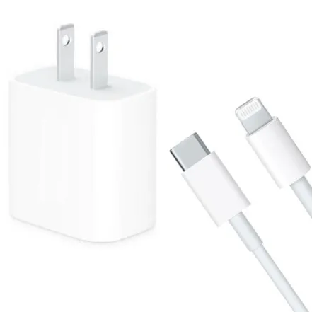 25Watt%202%20Pin%20I-Phone%20Charger%20For%20X%20To%2014%20Pro%20Max%20Power%20Adapter%20With%20Usb-C%20To%20Lightning%20Cable%20-%20Image%203