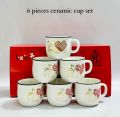6 pcs ceramic cup set & tea mug 6 pcs set. 
