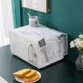 1pc Refrigerator Dust Proof Cover Cloth Stylish Hanging Bag Refrigerator Pocket Household Storage Organization Bag.