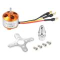A2212 2450kV BLDC Motor Brushless DC Motor For Quadcopter , Airplane , Aircraft and Drones with bullet connectors. 
