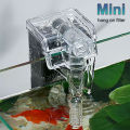 Aquarium Hang On Filter Mini Filter Fish Tank USB power interface 2.5W Flow 250H/L Suitable for fish tanks below 30cm. 