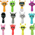 Sprunki Plush Toys Incredibox Sprunki Stuffed Doll Sprunki Game Singers Oren Wenda Plushie Animal Figure Birthday Christmas Gift. 