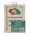 Pre-Screened Canvas Painting Kit (6” x 8”). 