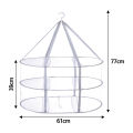 Sweater Drying Rack Mesh Clothes Laundry Hanging Mesh Rack Socks Swimsuit Toys Coat Dress Multipurpose Indoor Outdoor Hanger. 