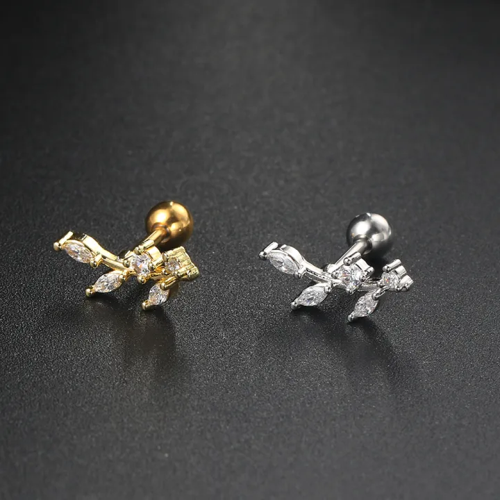 Cartilage%20Stainless%20Steel%20Stud%20Women's%20Earrings%202023%20Septum%20Piercing%20Zircon%20Butterfly%20Ear%20Hoop%20Lobe%20Tragus%20helix%20Jewelry%20-%20Image%206