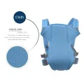 Breathable baby carrier infant toddler new born safety adjustable wrap soft baby sling carriers for carrying children. 