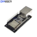 WT32-ETH01 Ethernet WIFI Bluetooth Module, ESP32 MCU Serial Port to Ethernet Gateway, Industrial IoT, Modbus TCP Compatible. 