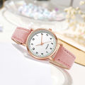 Fashion Watch For Women Leather Quartz Watches Ladies Luxury Back Light Wristwatch Clock relogio feminino.