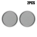 Universal Car Coasters Non-Slip Car Cup Holder Black Grey Car Cup Pad  Mat Auto Interior Accessories Embedded Drink Holder. 