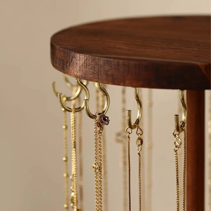 Jewelry%20Holder%20Stand,%20Necklace%20Organizer%20Rack,%20Wood%20Display%20Storage%20for%20Necklaces,%20Bracelets,%20Rings,%20Earrings%20-%20Image%204