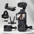 For DJI OSMO POCKET 3 Protective Frame Rabbit Cage Expansion Adapter Frame Chest Strap Backpack Clip Gimbal Camera Accessories.