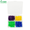 200Pcs/Box Disposable Dental Wedges Tooth Gap Wedge with End Circular Holes Plastic Dentist Oral Care Accessories 4Sizes.