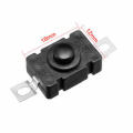 5-PCS 18*12mm KAN-28 Flashlight Switches SMD Type Small Self Locking Patch Type Push Button Switch 1.5A 250VAC. 