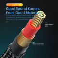 Essager AUX Cable 3.5mm Jack Audio Cable For Speaker Wire Headphone Car 3.5 mm Jack Hifi Aux Adapter Cord For  mi Laptop. 